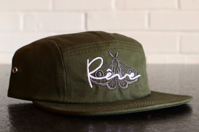 Green Moth 5-Panel Hat