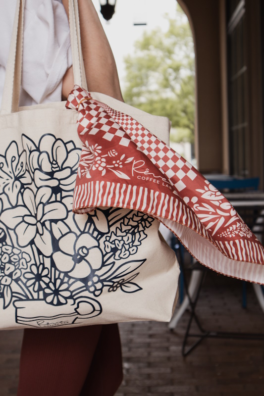Oversized Floral Tote Bag - Image 3